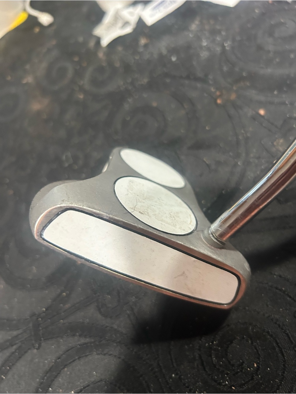 Men's Silver 2Ball Golf Putter - Classic mallet Design